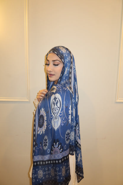 Royal Blue Pashmina