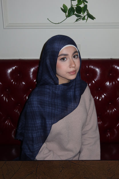 Navy Blue Plaid