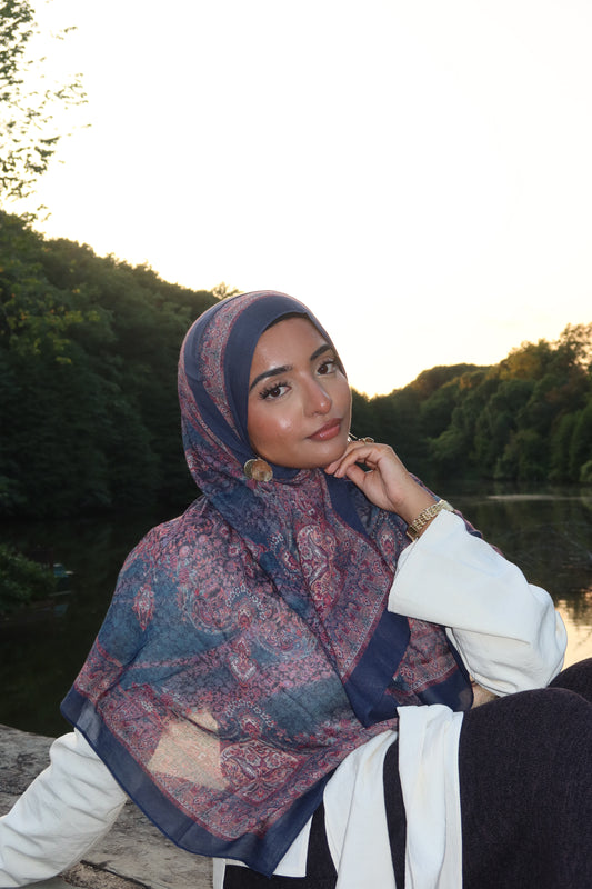 Royal Teal Pashmina
