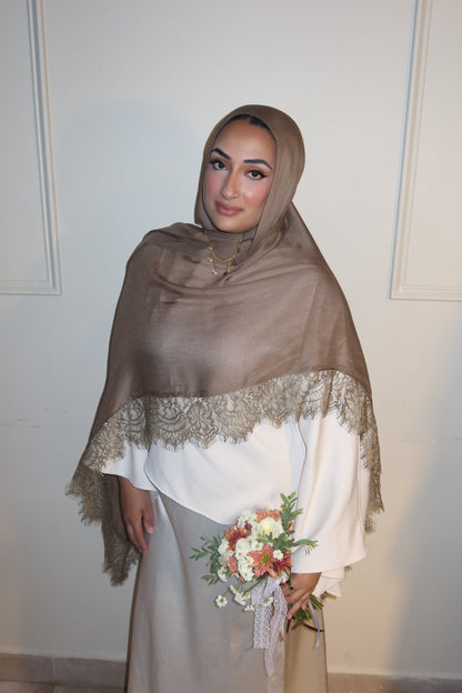 Moss Olive Lace