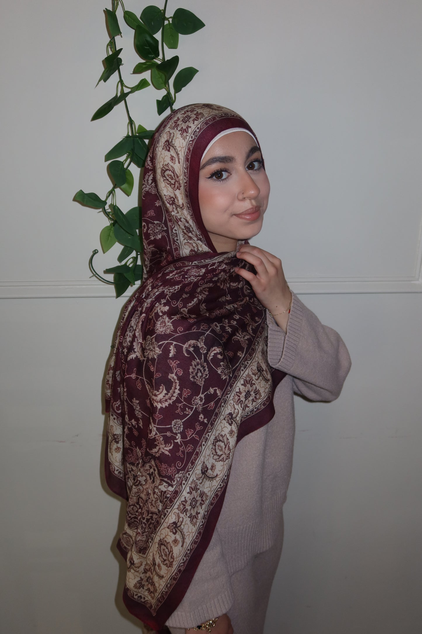 Berry Wine Pashmina