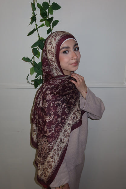 Berry Wine Pashmina
