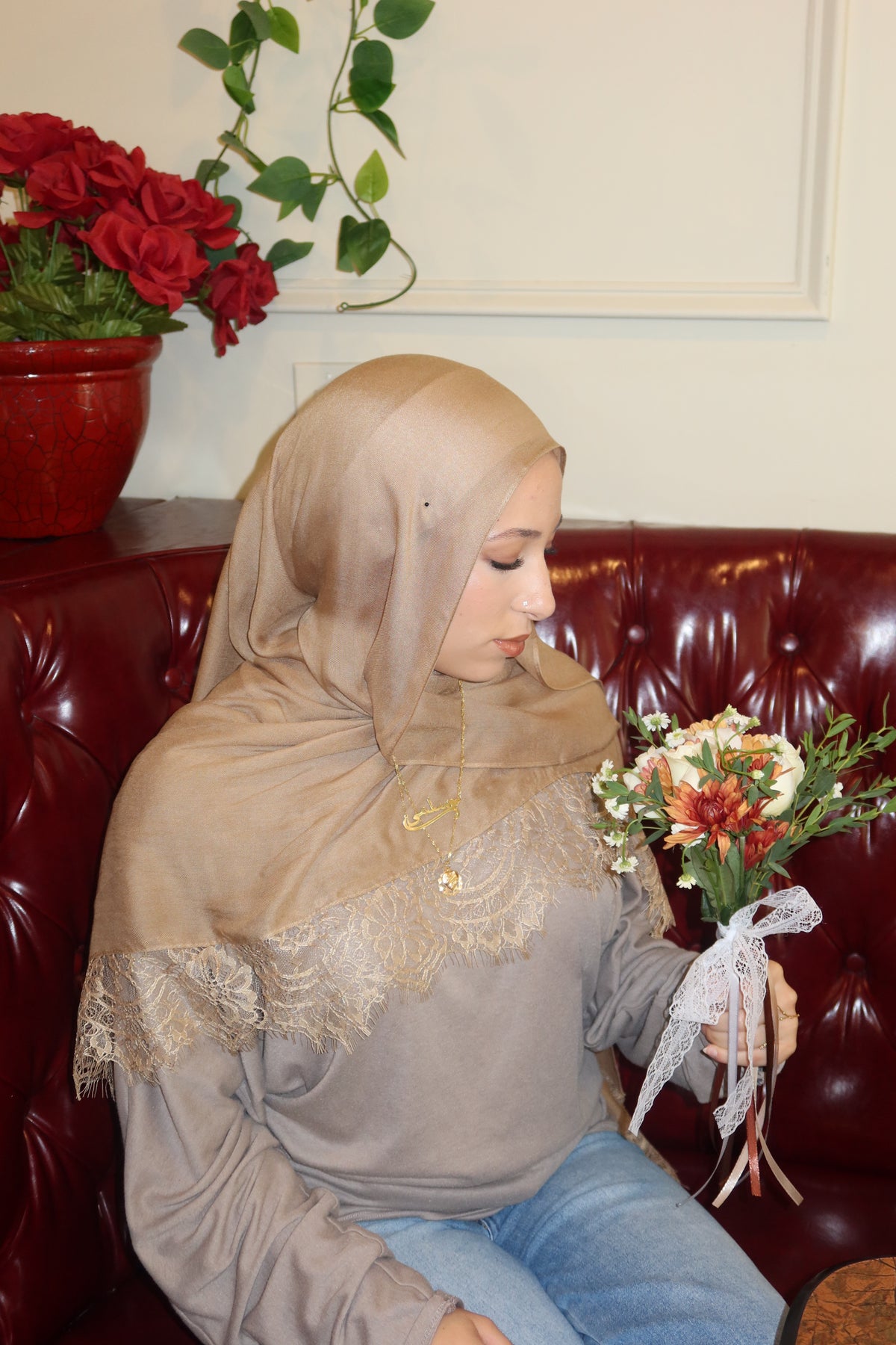 Golden Caramel Lace