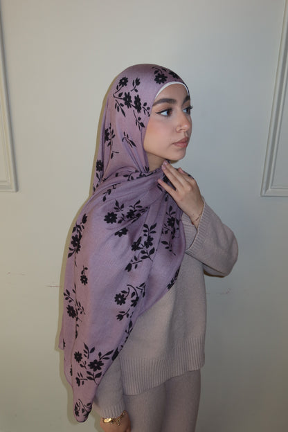 Purple Daisy Floral