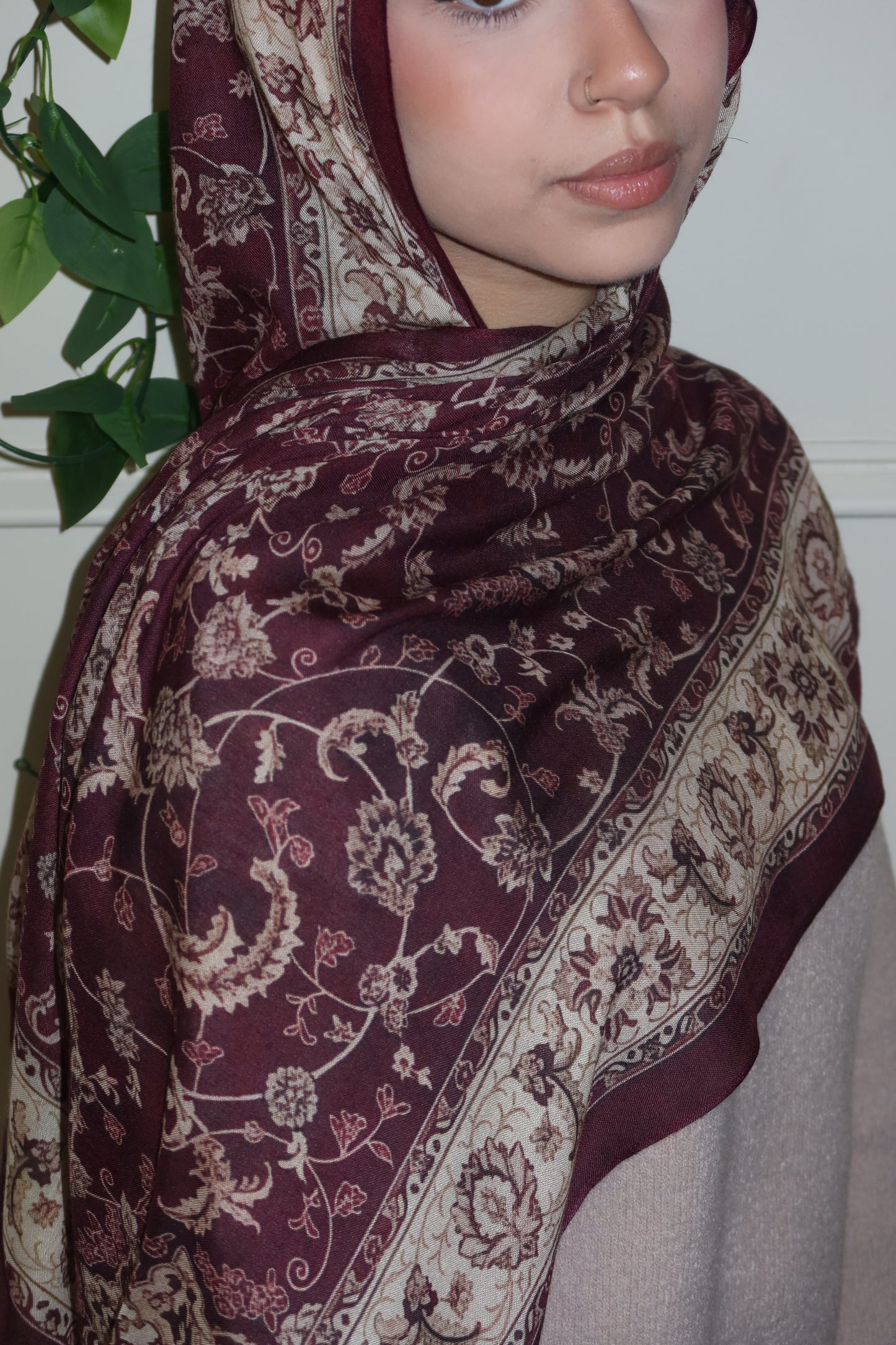 Berry Wine Pashmina