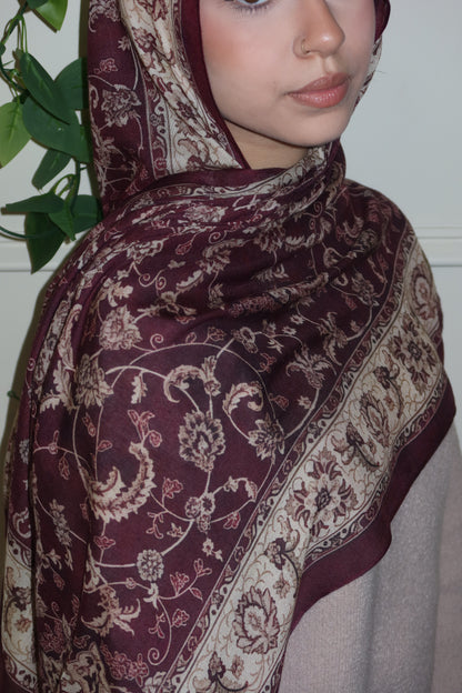 Berry Wine Pashmina