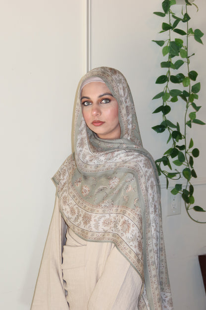 Soft Sage Pashmina