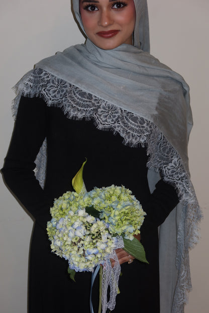 Powder Blue Lace