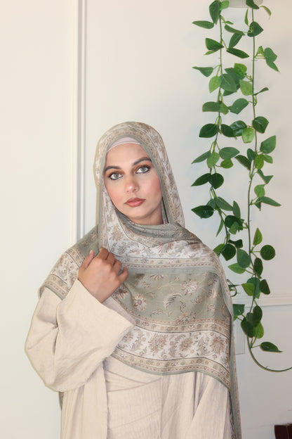Soft Sage Pashmina