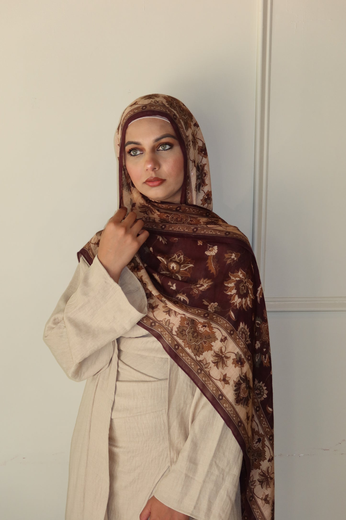 Chocolate Autumn Pashmina