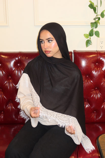 Black White Lace