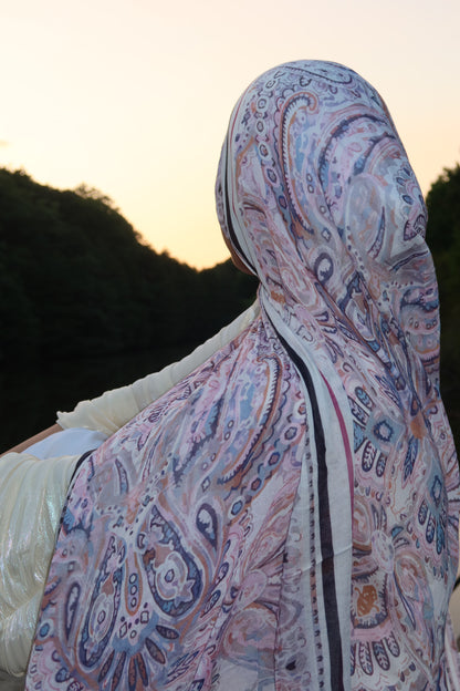 Lavender Rose Pashmina