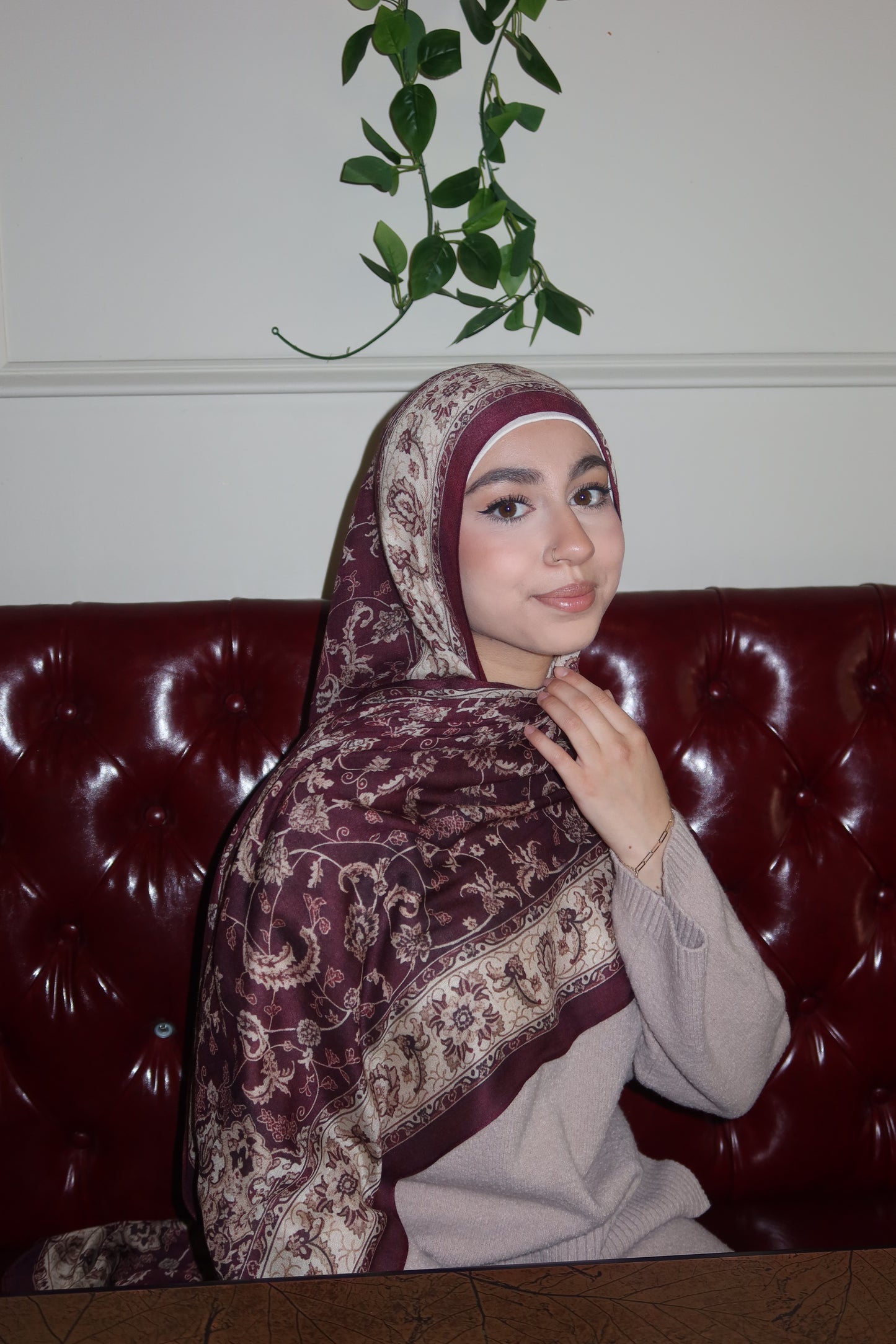 Berry Wine Pashmina