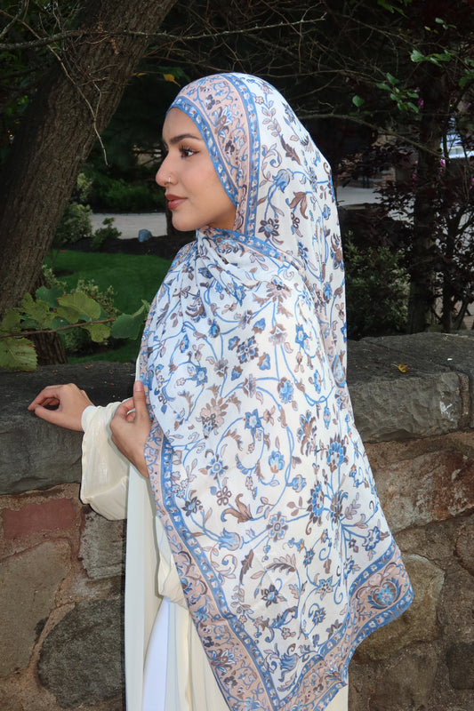 Soft Florals Pashmina