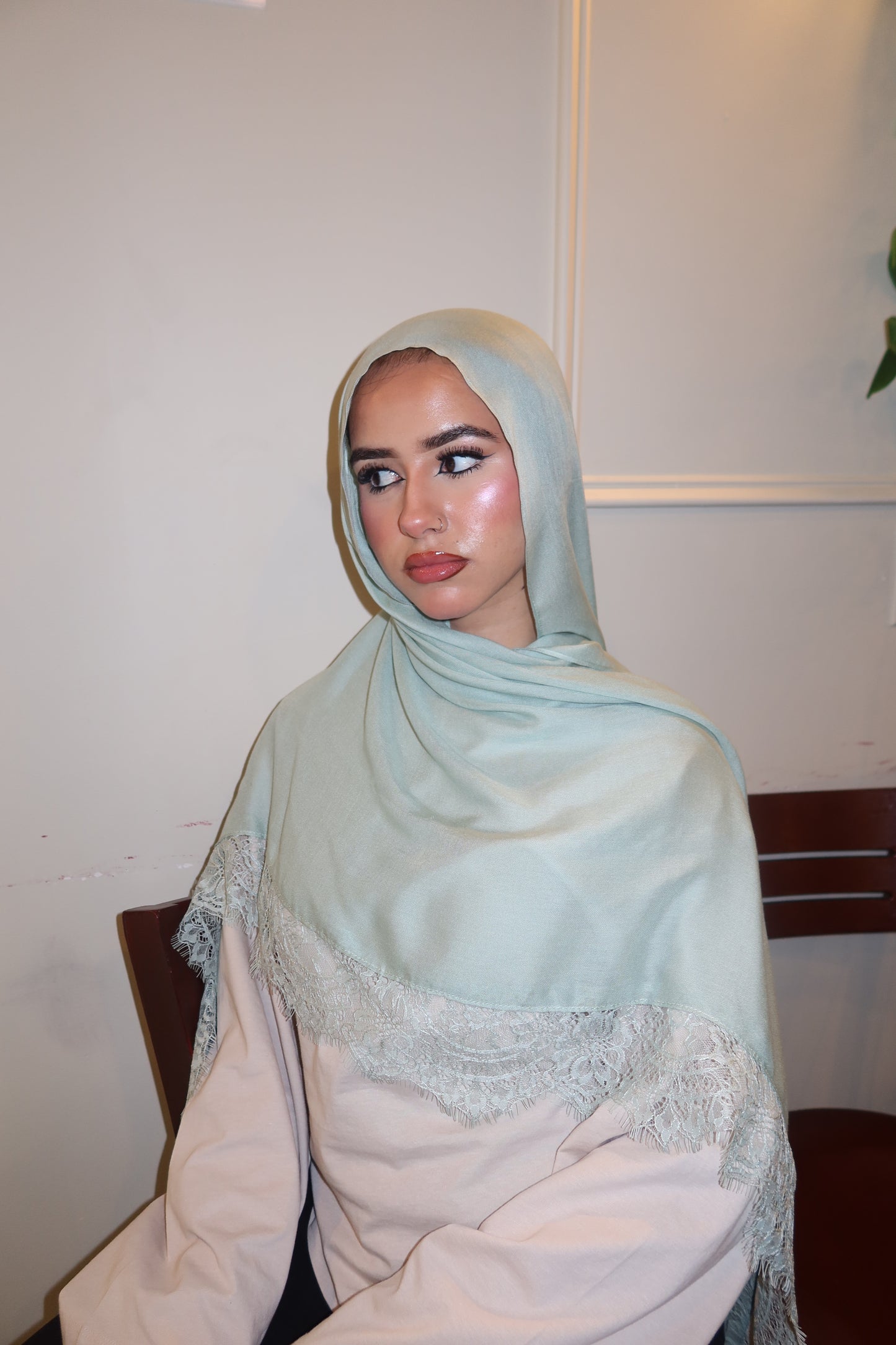 Mint Green Lace