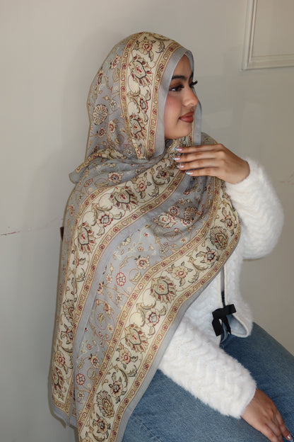 Frosted Dove Pashmina