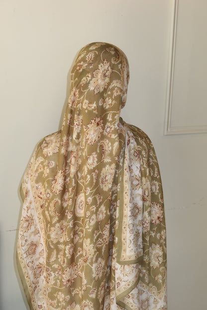 Olive Heirloom Pashmina