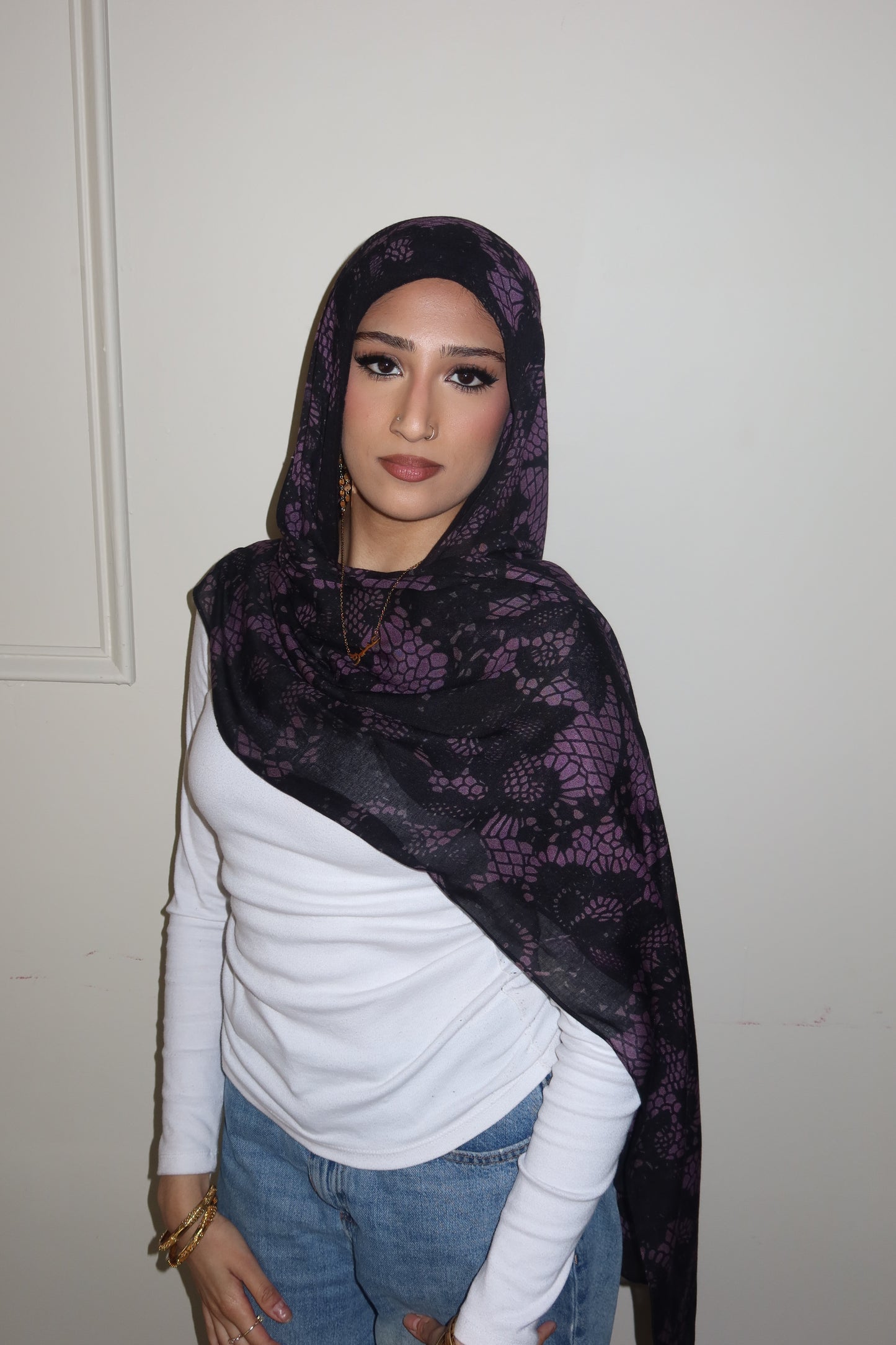 Purple Vintage Lace