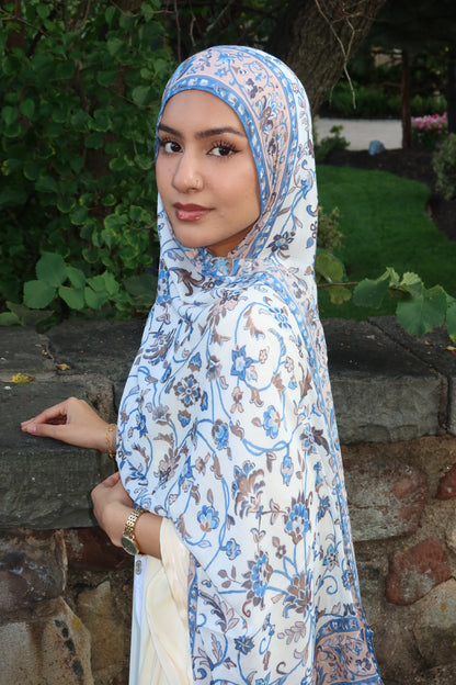 Soft Florals Pashmina