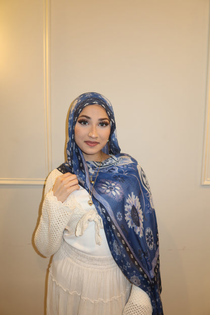 Royal Blue Pashmina