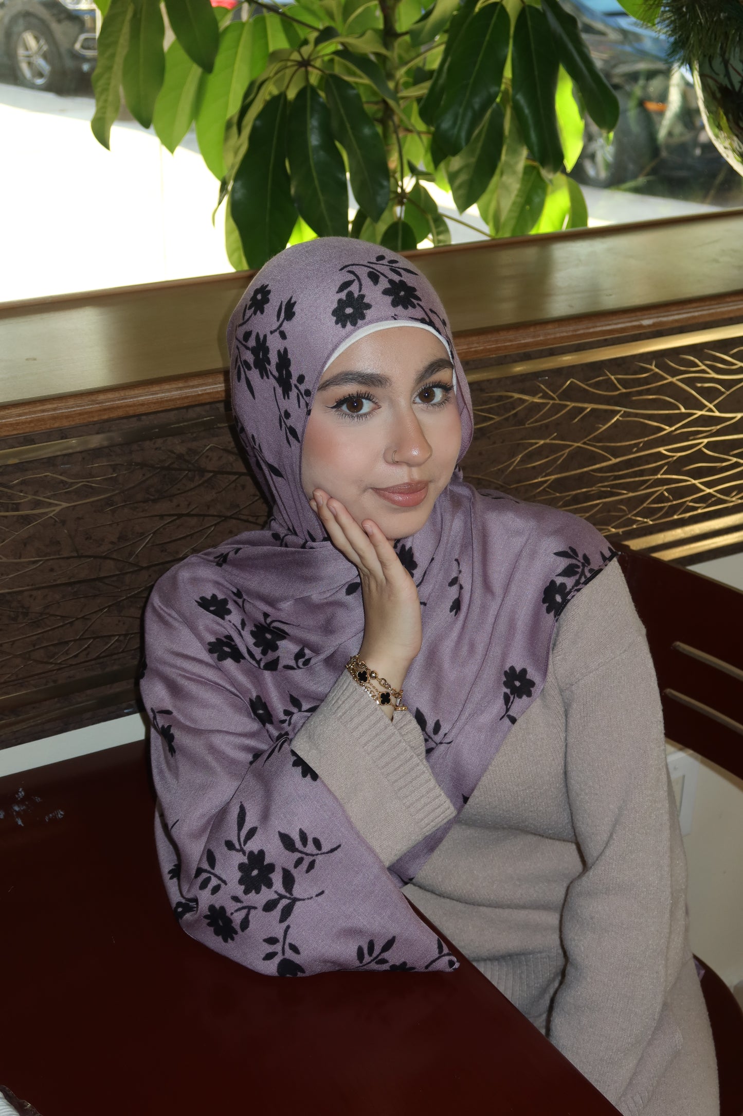 Purple Daisy Floral