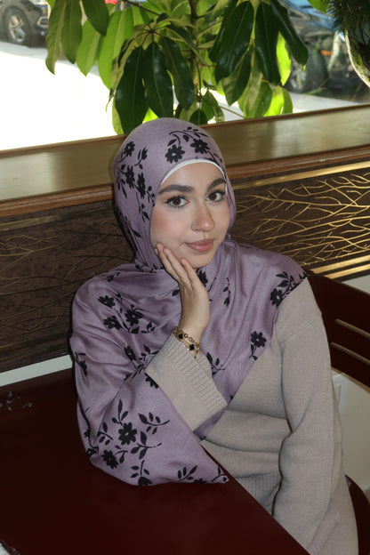 Purple Daisy Floral