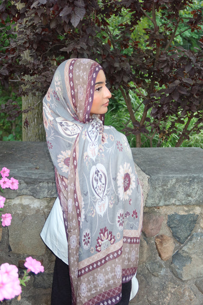 Autumn Sage Pashmina
