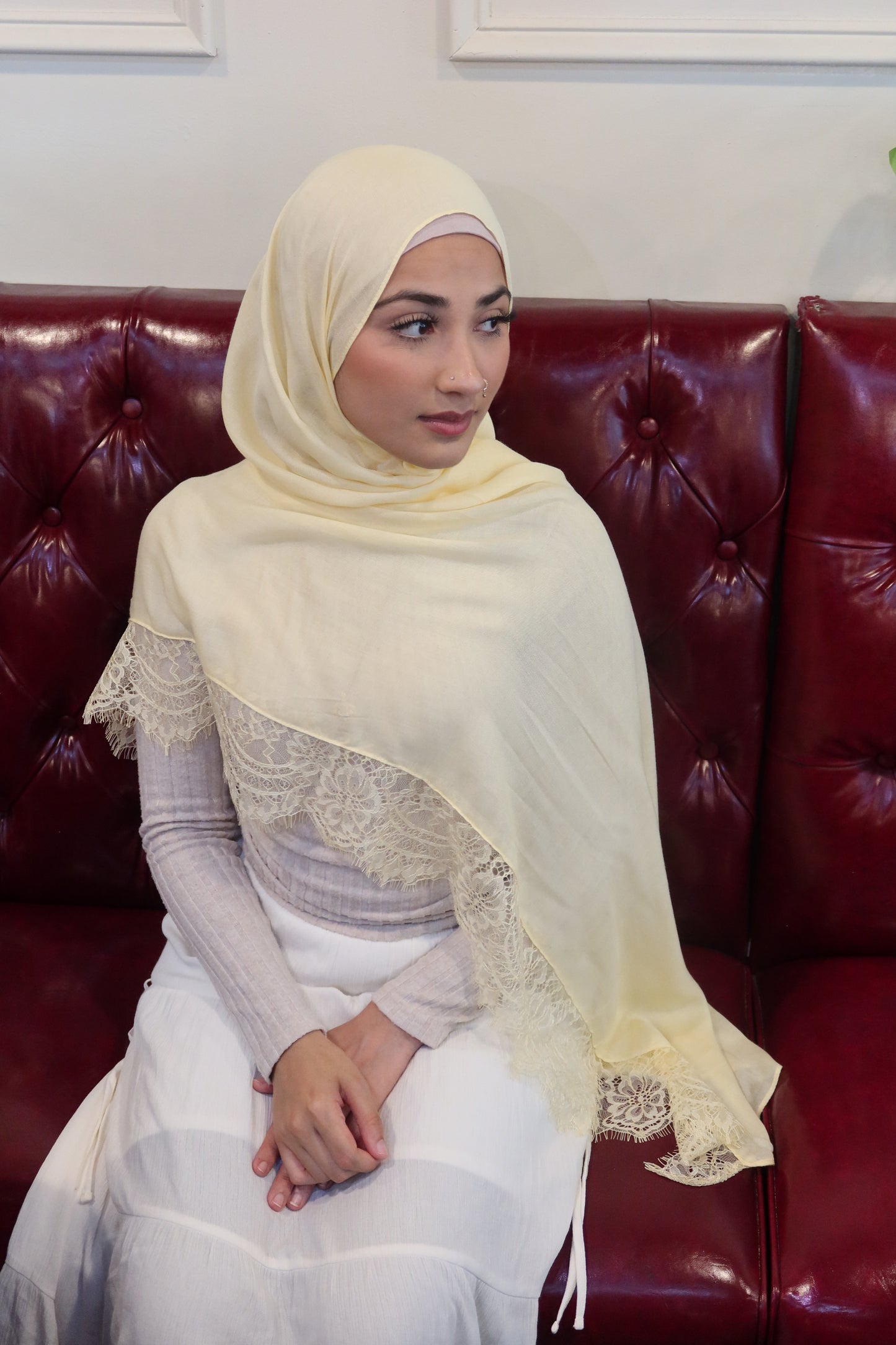 Butter Yellow Lace