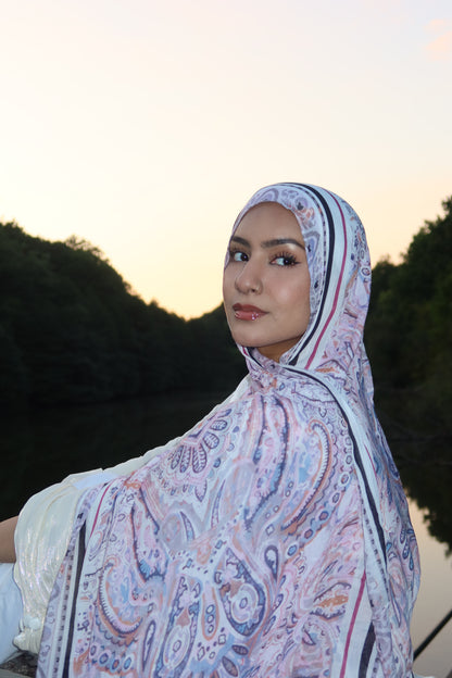 Lavender Rose Pashmina