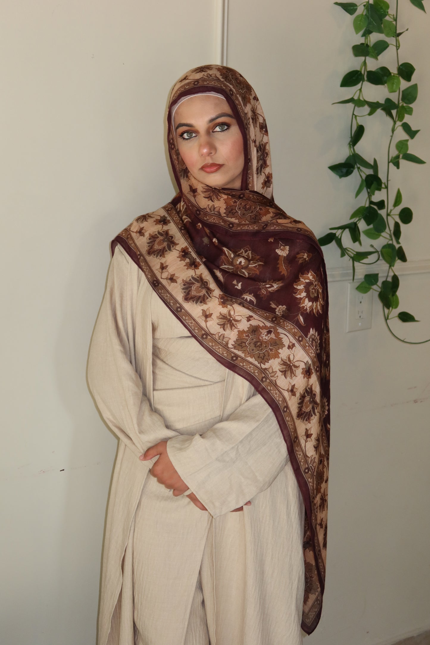 Chocolate Autumn Pashmina