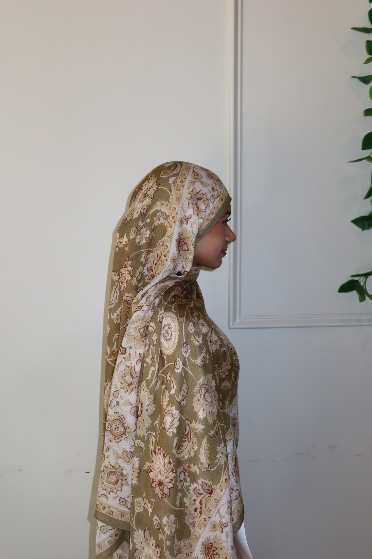 Olive Heirloom Pashmina