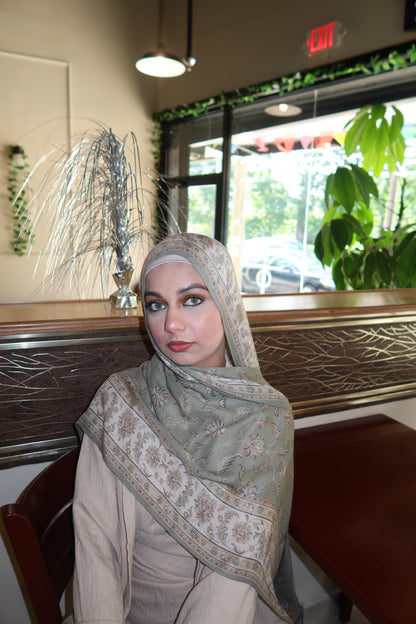Soft Sage Pashmina