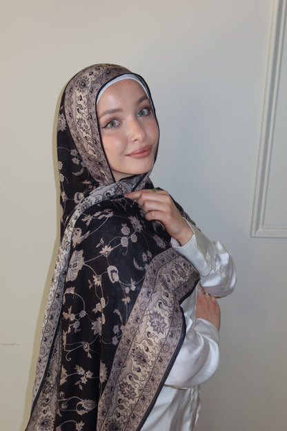 Black Taupe Pashmina