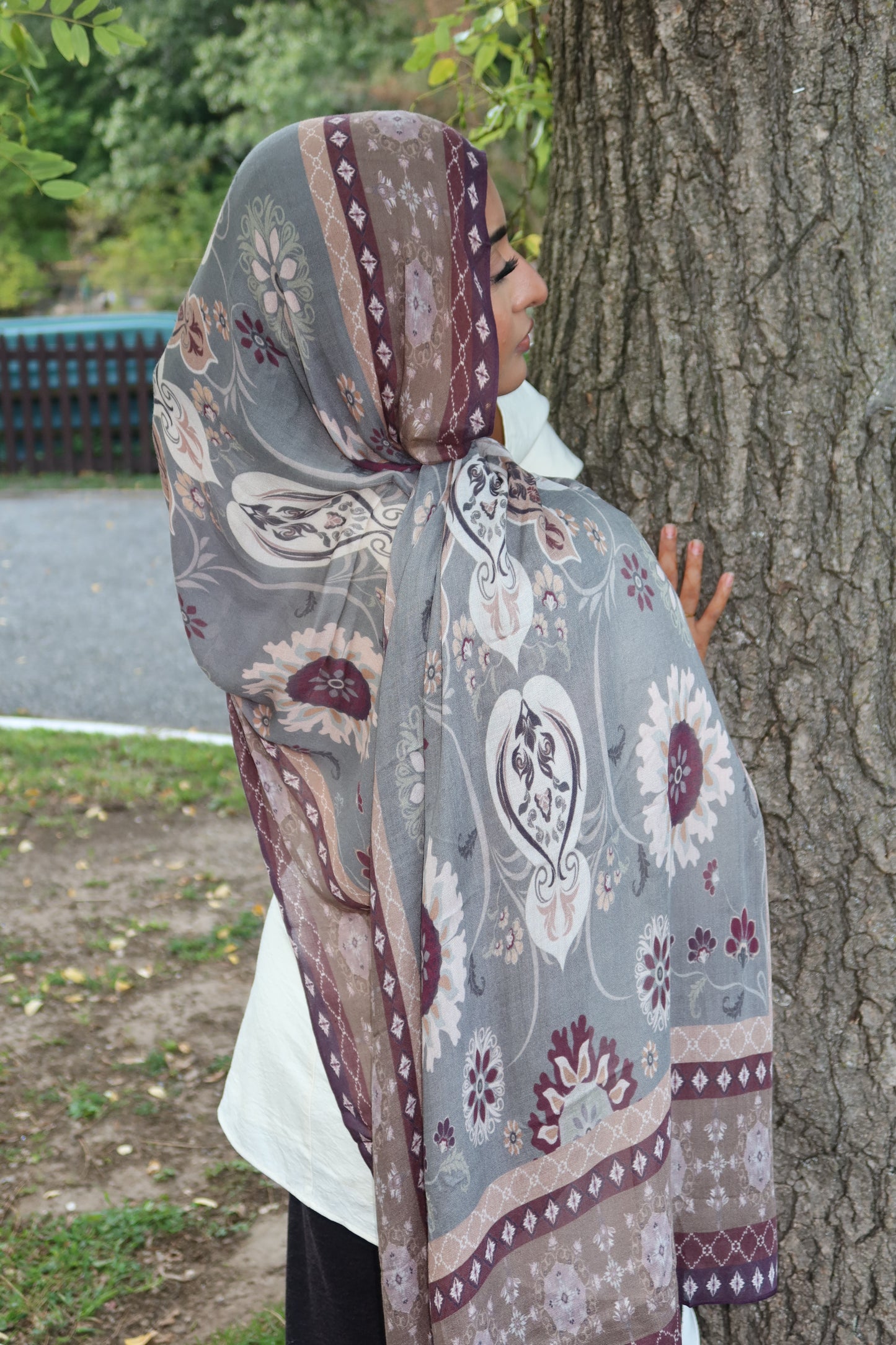 Autumn Sage Pashmina