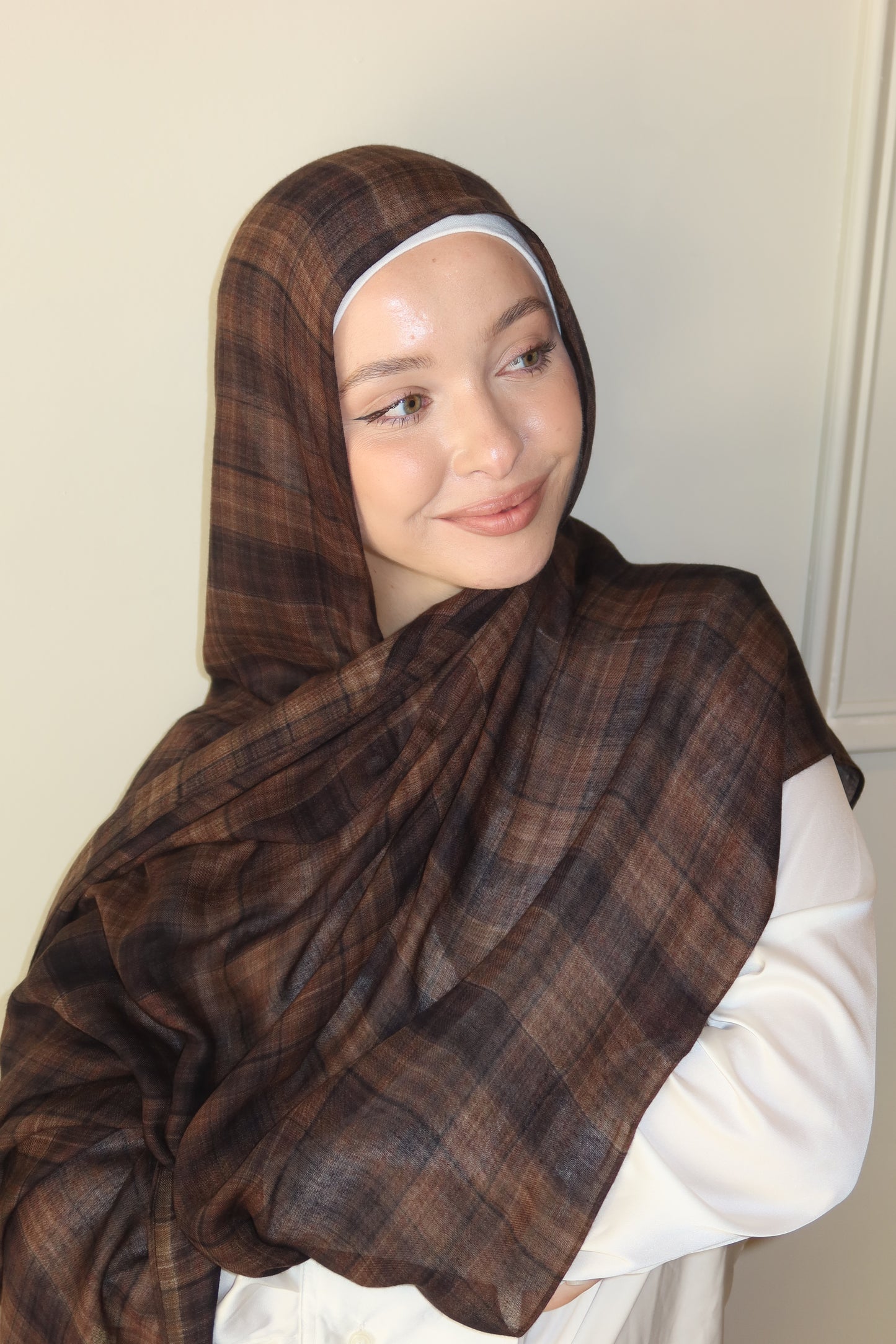 Espresso Brown Plaid