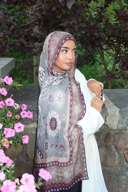 Autumn Sage Pashmina
