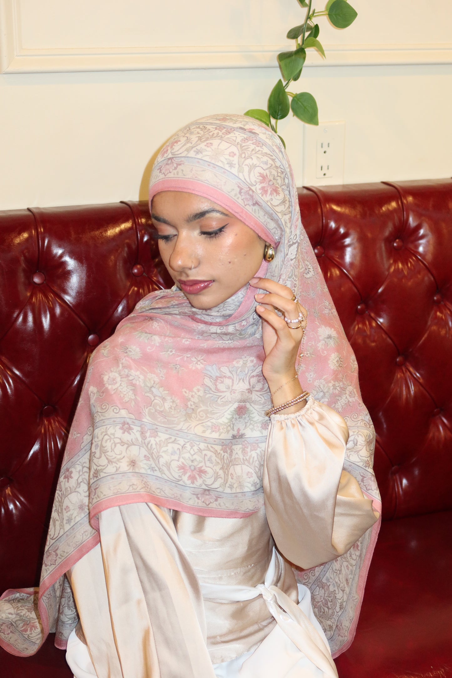 Pink Glory Pashmina