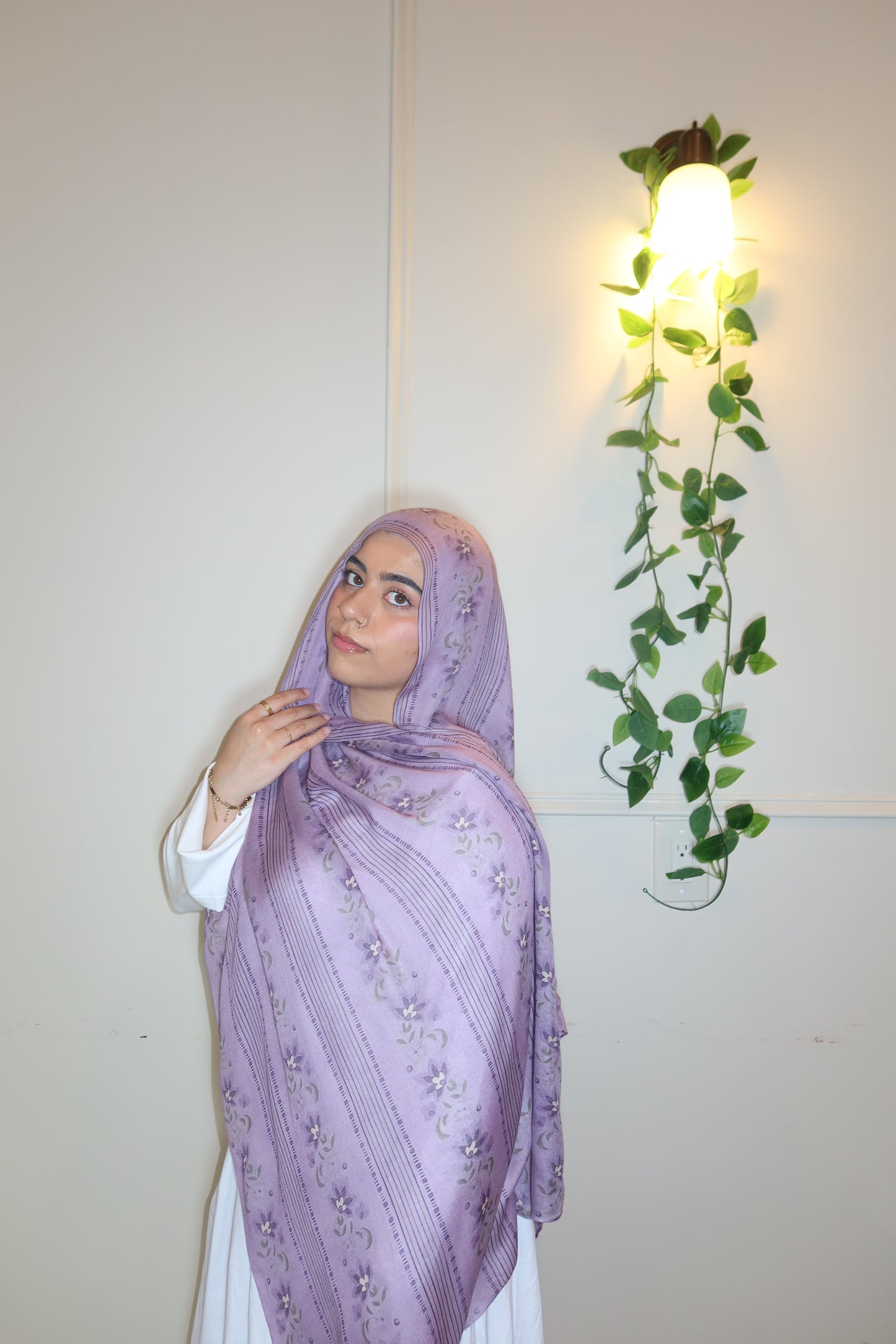 Lavender Floral Vine