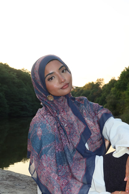 Royal Teal Pashmina