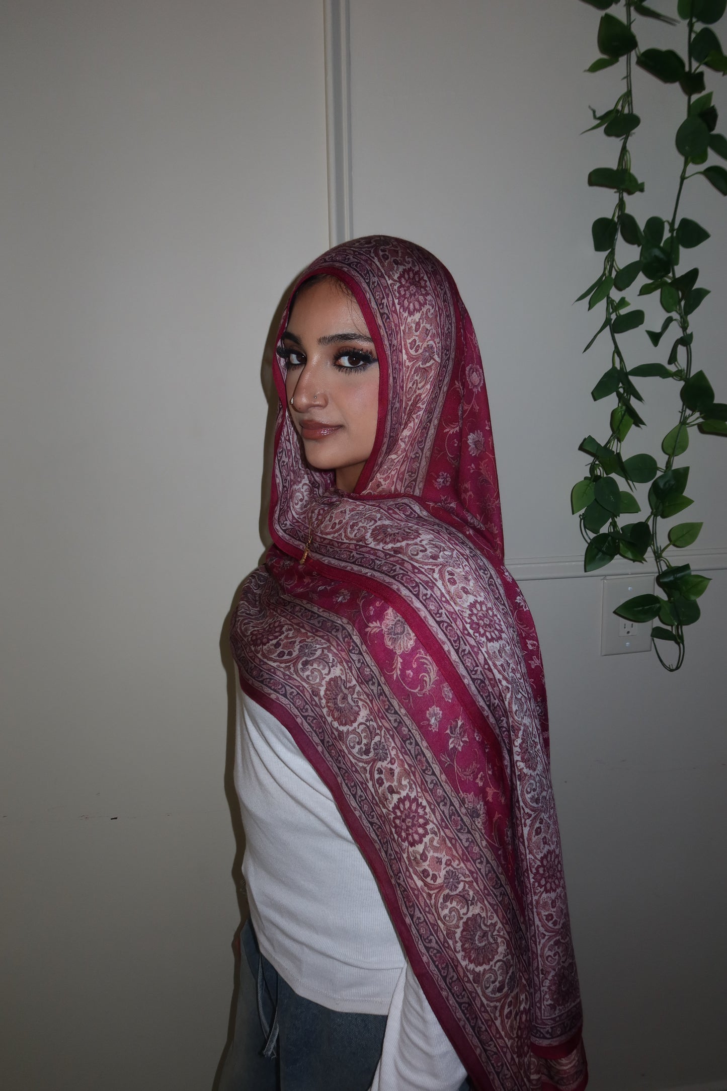 Fuchsia Pashmina