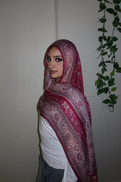 Fuchsia Pashmina