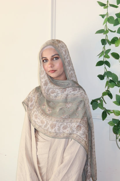 Soft Sage Pashmina