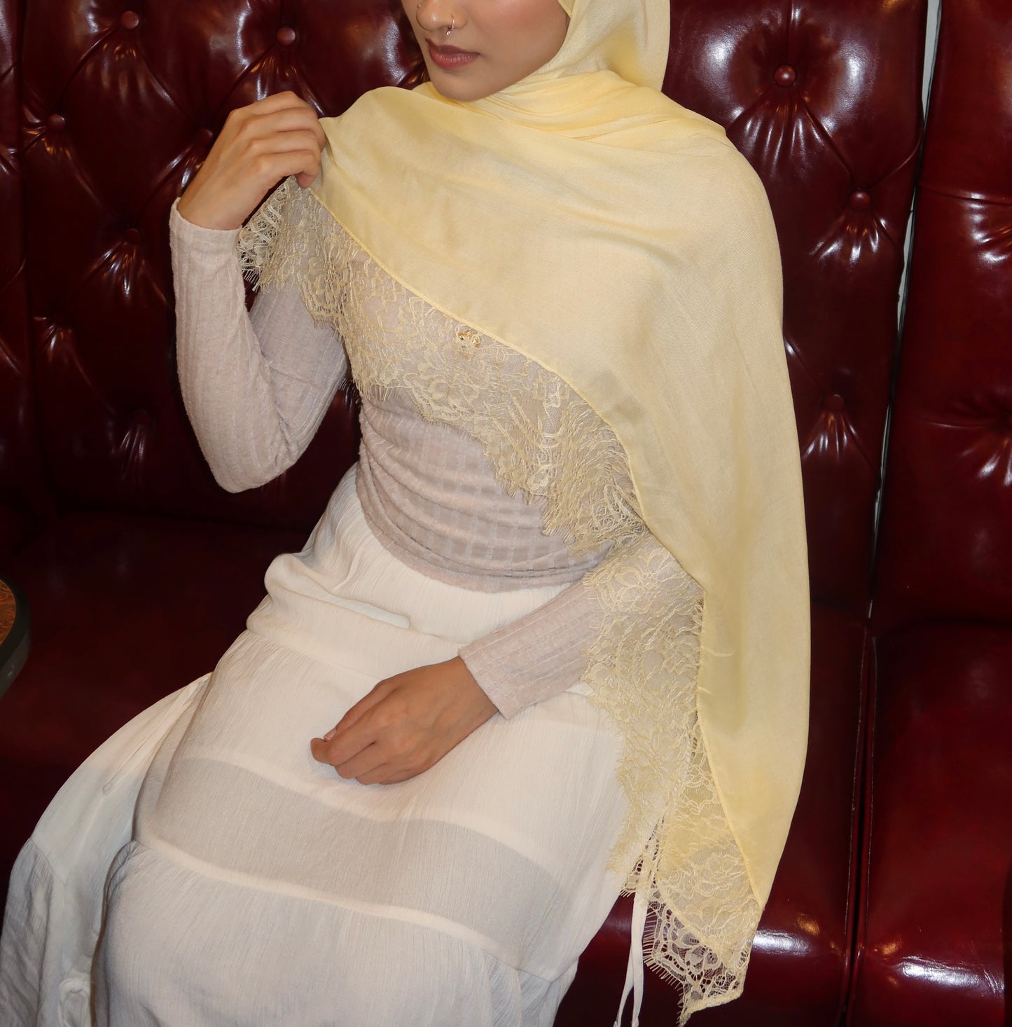 Butter Yellow Lace