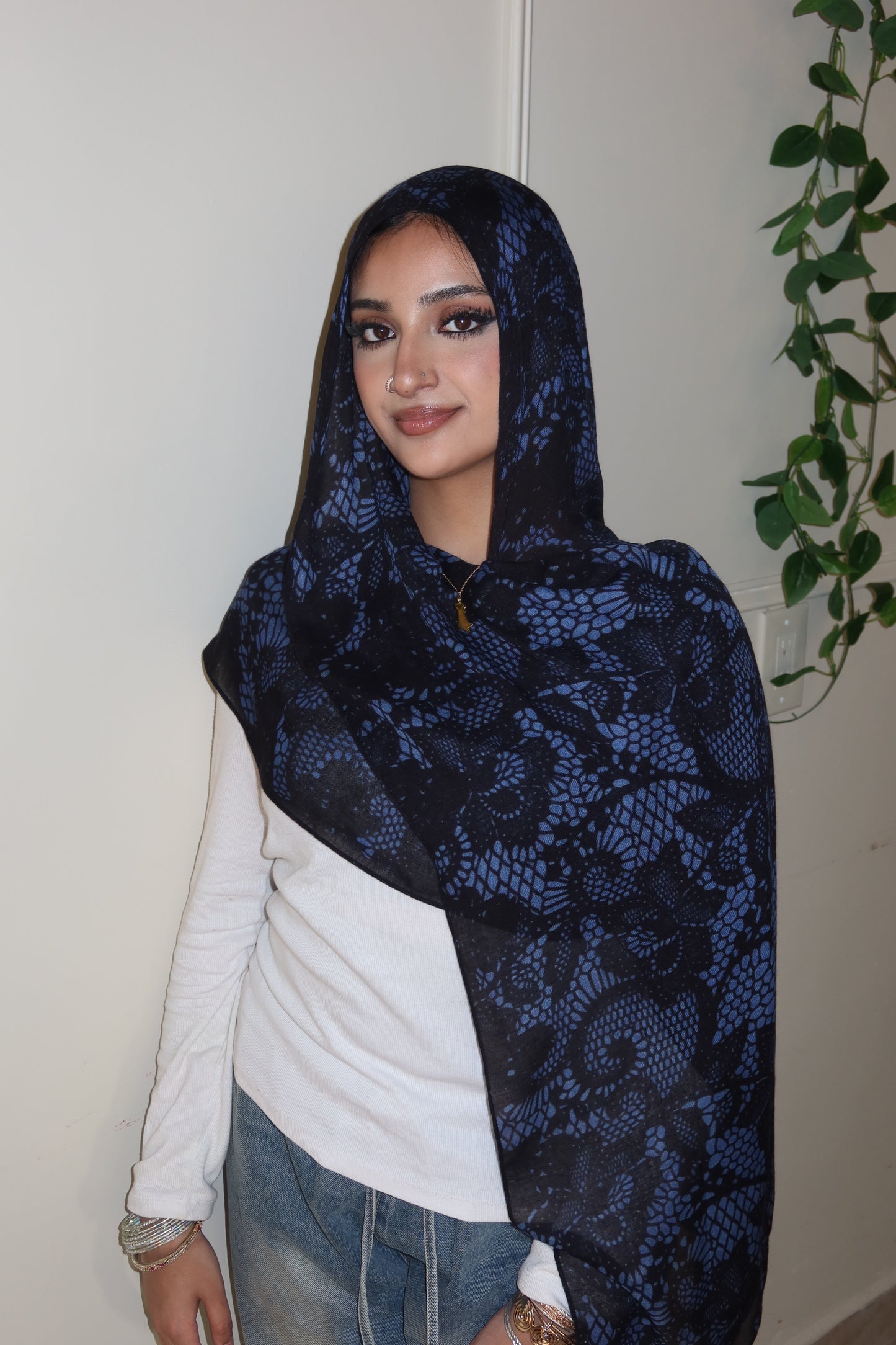 Blue Vintage Lace