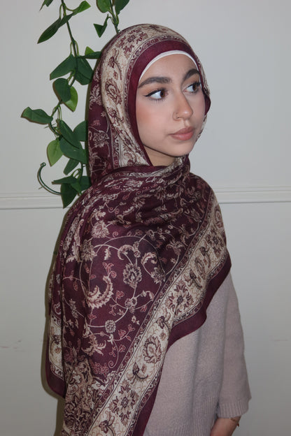 Berry Wine Pashmina