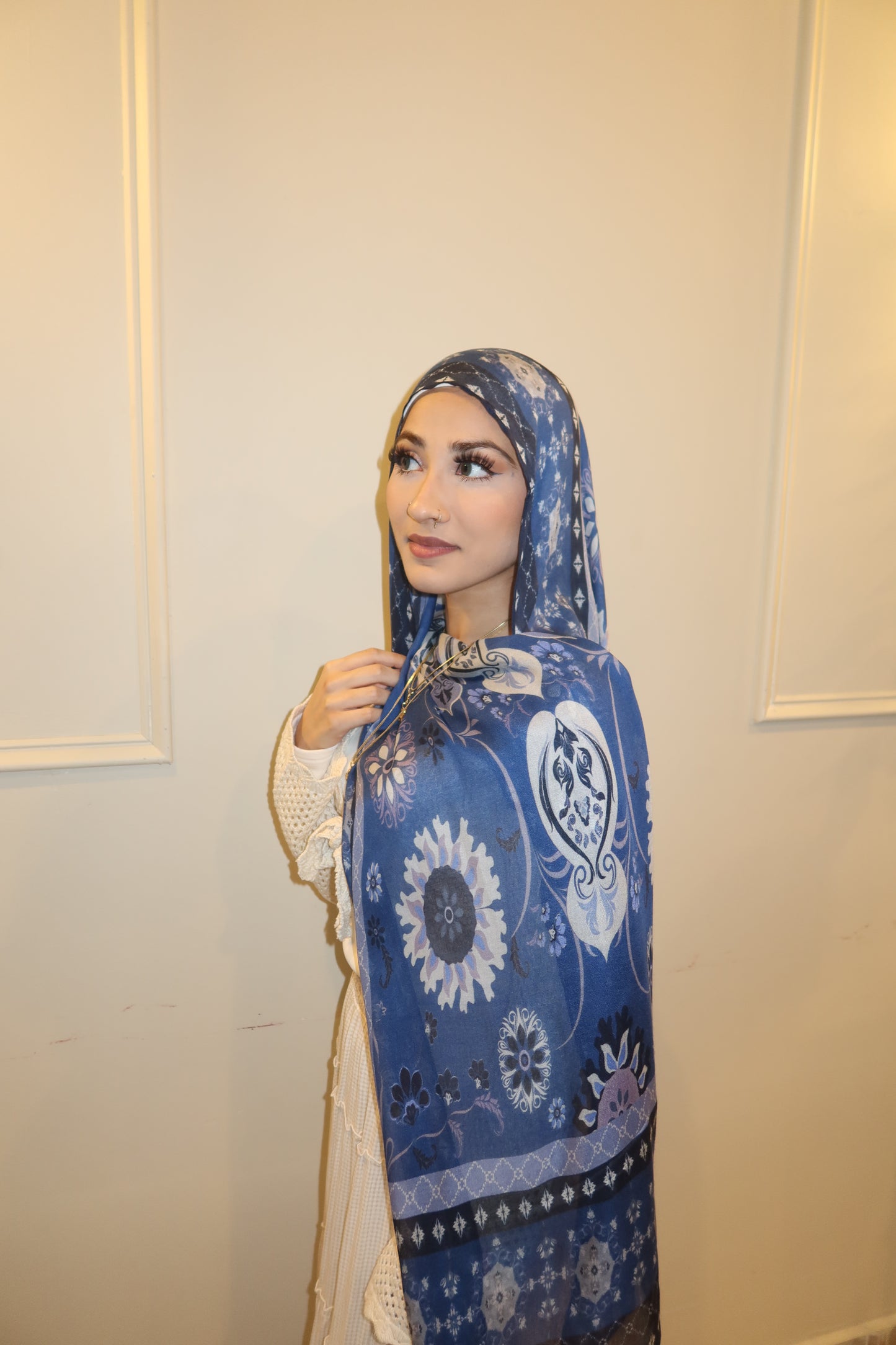 Royal Blue Pashmina