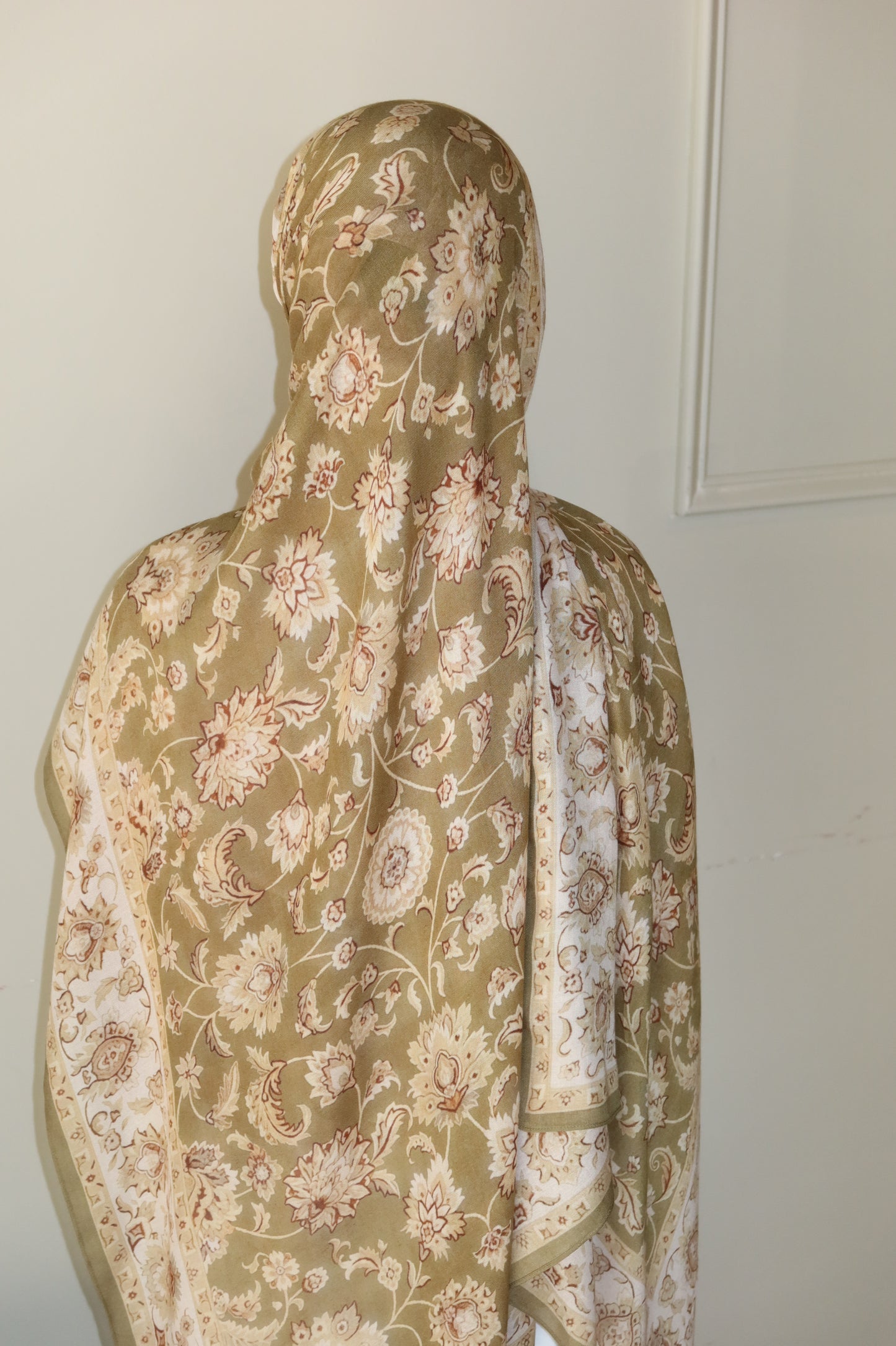 Olive Heirloom Pashmina