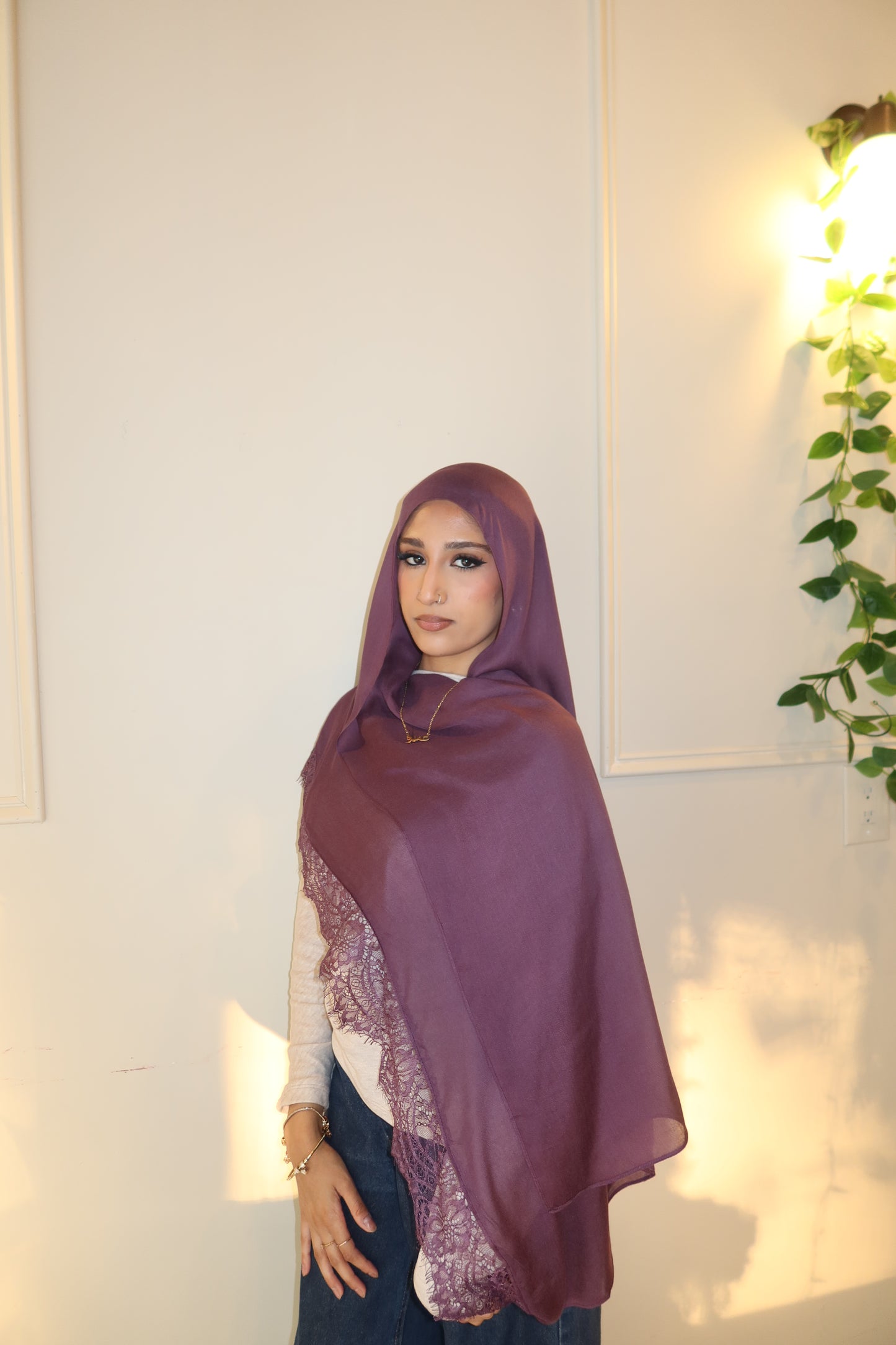 Dusty Plum Lace