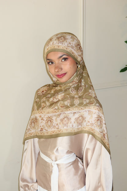 Olive Heirloom Pashmina