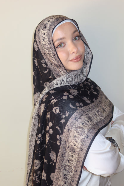 Black Taupe Pashmina